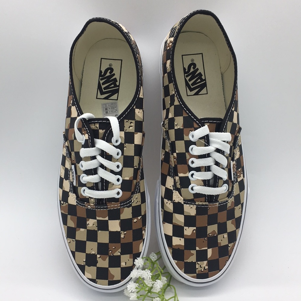 Vans Authentic Checkerboard Cmdsrttrwht Men’s - Picture 3 of 8